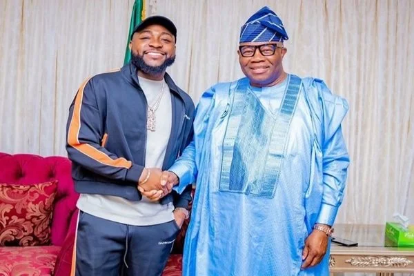Don’t allow anybody drag you into politics – Senate president Akpabio urges Davido
