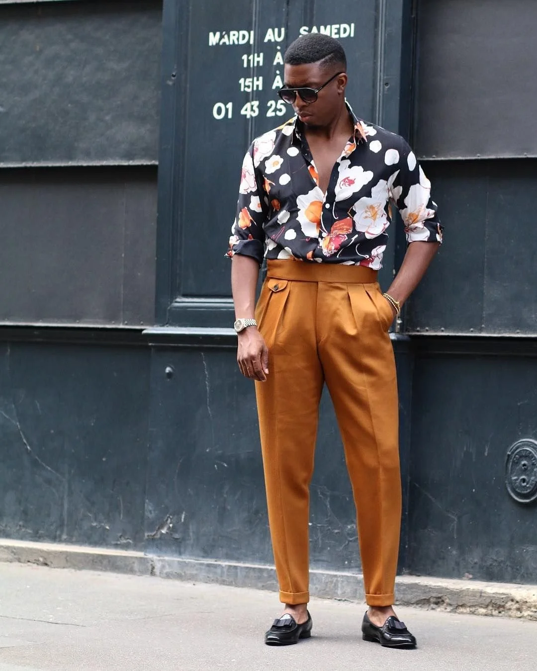Stylish way to wear Bold Print Shirts