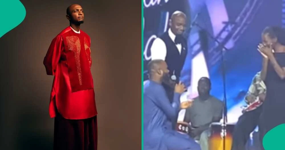 Nigerian Idol contestants, Rosy, Joszef get engaged on stage 