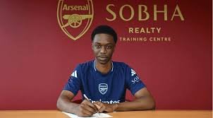 Kamara reacts to signing contract with Arsenal