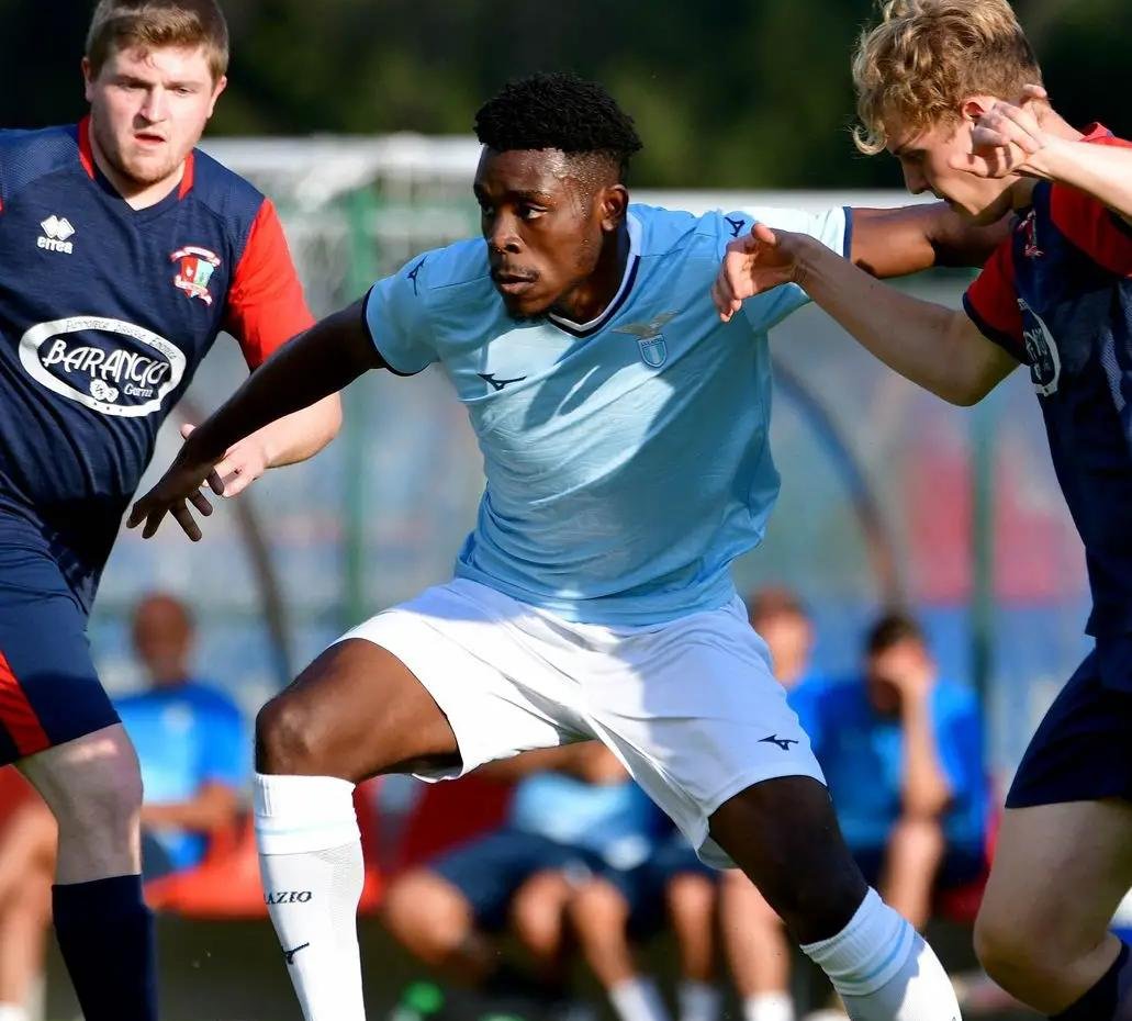 Dele-Bashiru scores twice in Lazio's 23-0 friendly victory