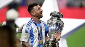 Copa America 2024: Messi becomes the player with the most trophies in football history.