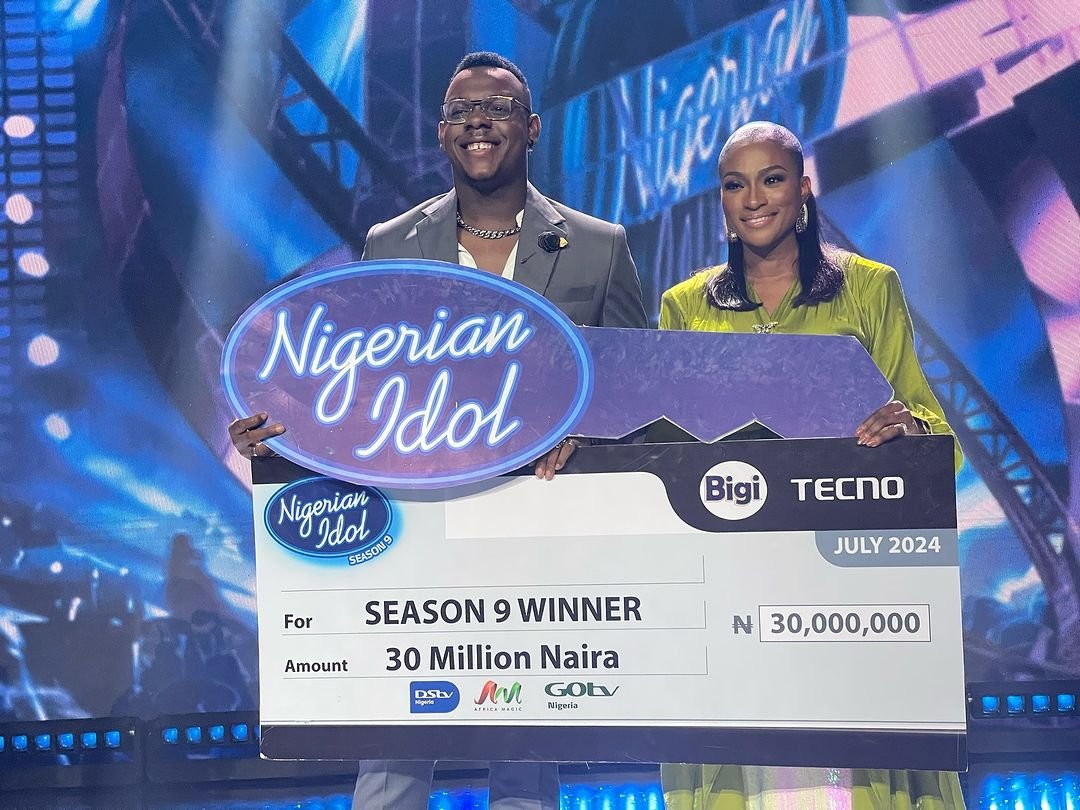 Chima wins Nigerian Idol Season 9. 