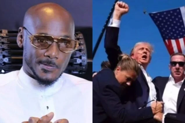 'Pure package' - 2Baba responds to assassination attempt against Donald Trump
