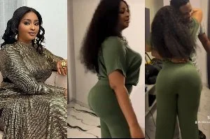 Actress Etinosa Stirs Reaction As She Puts Her Banging Body On Display (Video)