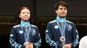 Kazakhstan won its first medal at Paris 2024.
