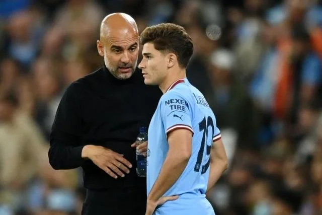 Transfer: I didn't say anything bad - Alvarez replies Guardiola about the future.