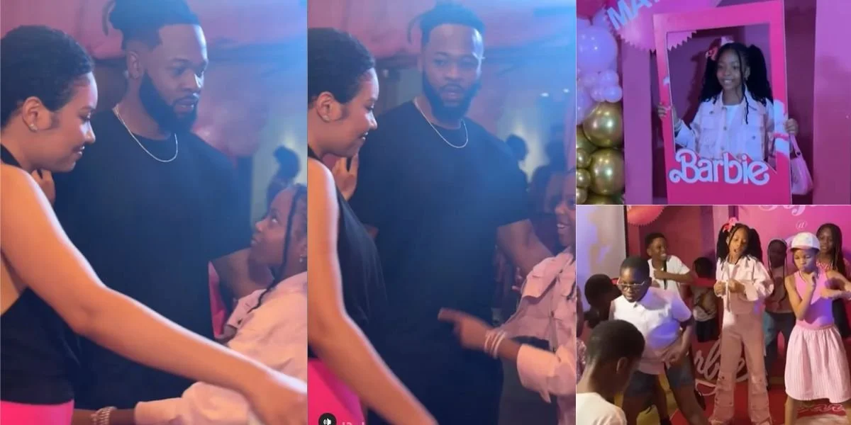 Singer Flavour and former beauty queen, Anna Banner, throw a birthday party for their daughter, Sofia