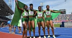 Nigeria's 4x100m relay teams crash out of the Paris 2024 Olympics.