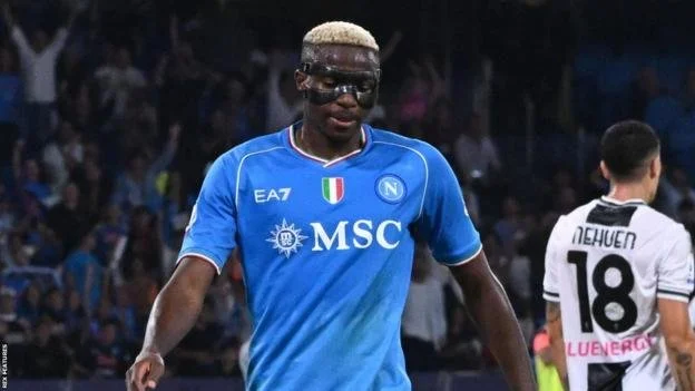 Transfer: Conte removes Osimhen from Napoli roster for Coppa Italia encounter