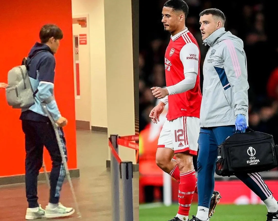 Arsenal suffer a double injury blow as two players miss their last preseason game.