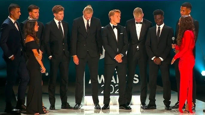 EPL: Haaland, Watkins, and 5 Arsenal players named to PFA Team of the Year.