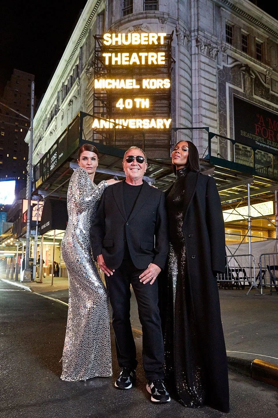 Michael Kors Lights Up Broadway to mark his 40th Anniversary.  