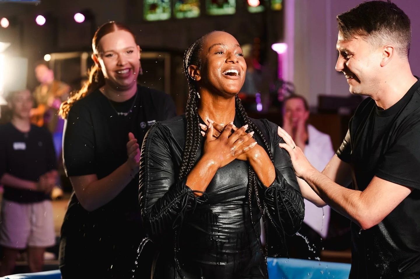 I made the best decision of my life, says DJ Cuppy as she shares photos from her baptism ceremony.