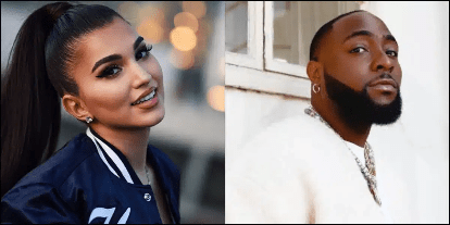 American Singer Enisa Re-Follows Davido After Losing 25,000 Nigerian Followers