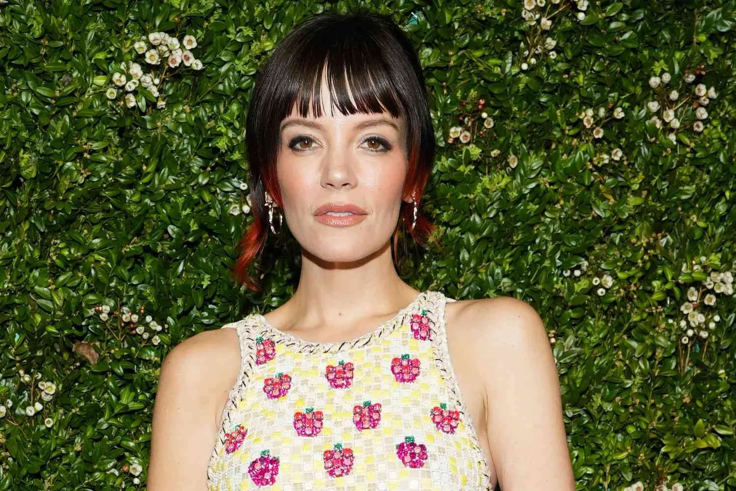 Singer Lily Allen returned an adopted puppy who ate her family's passports.