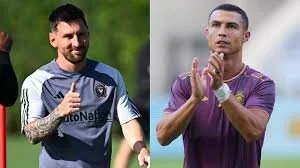   He's the finest in world football. Larsson contrasts Ronaldo and Messi.