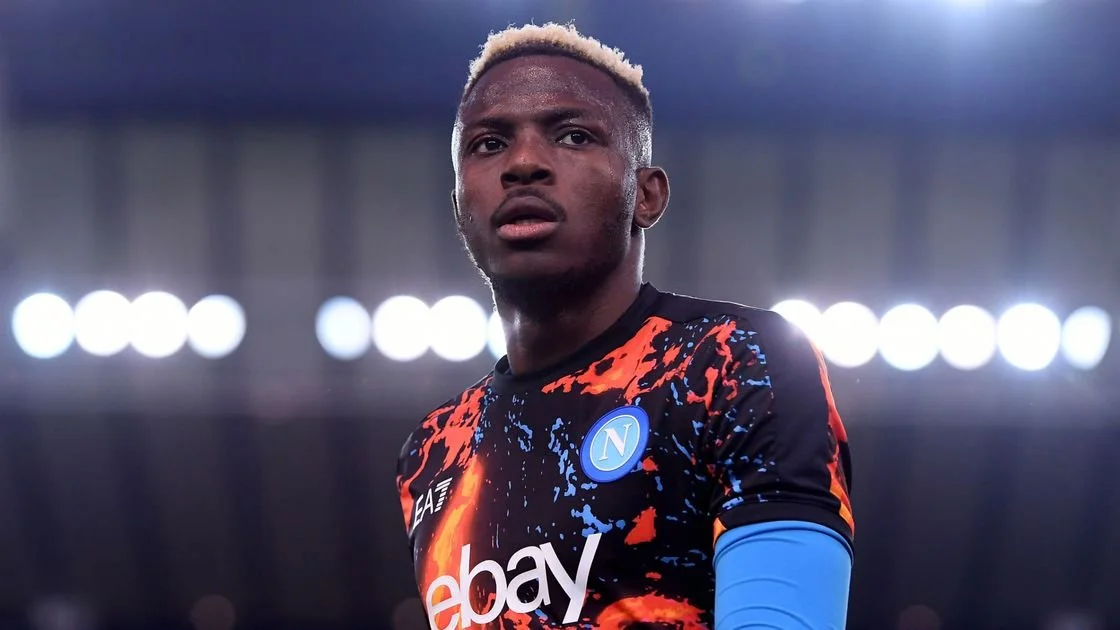 EPL: Arteta reportedly stopped Arsenal's interest in Osimhen 'after public spat with Finidi'