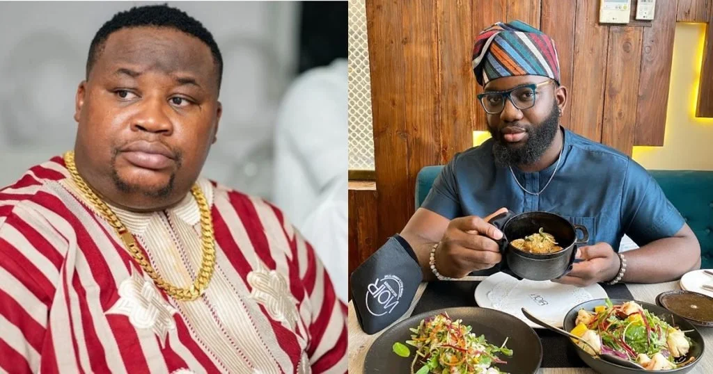 Popular cuisine critic Famakin criticizes Cubana Chiefpriest for allegedly threatening his life.