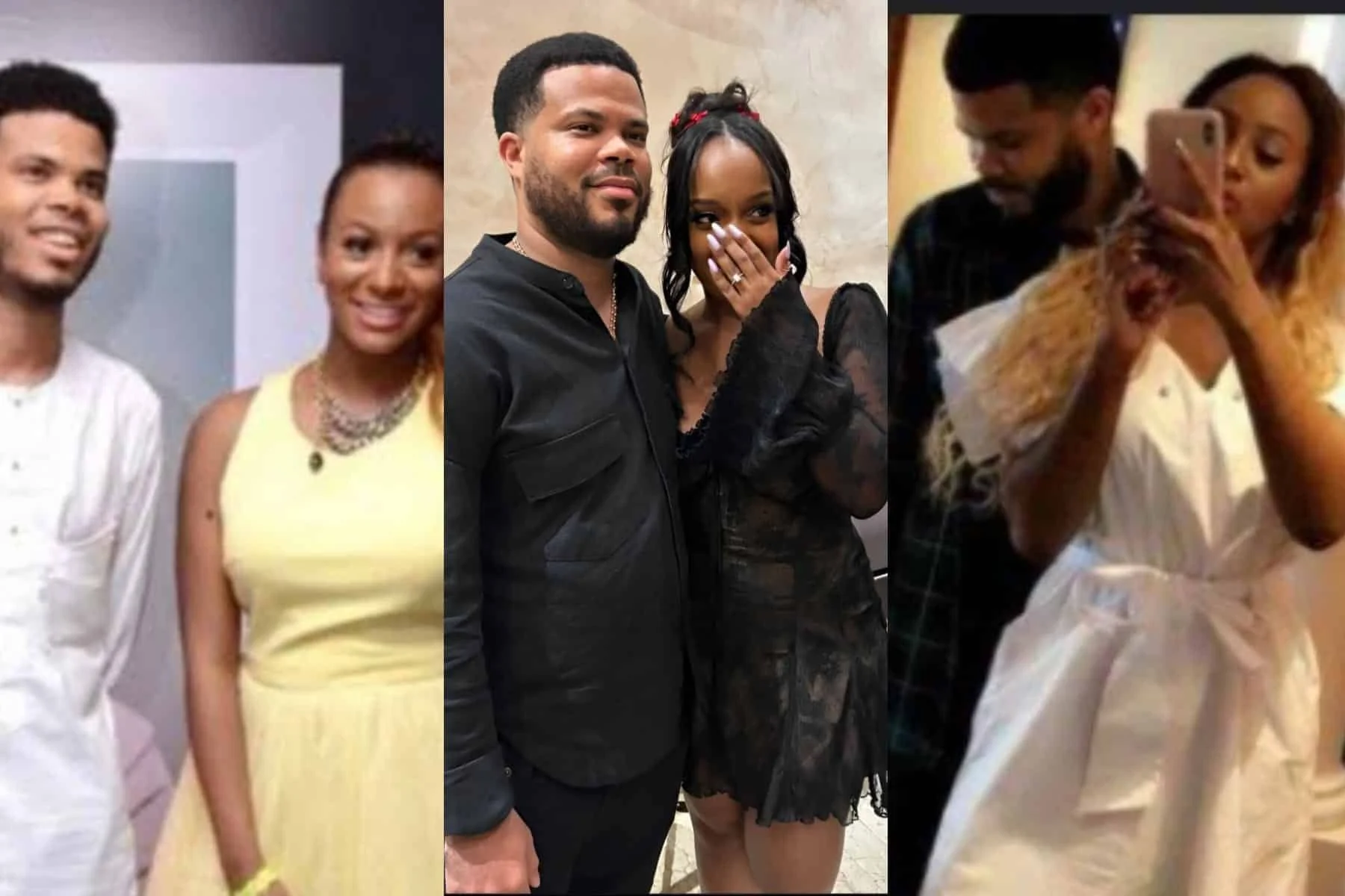 Davido's manager, Asa Asika, proposes to girlfriend, Leona.