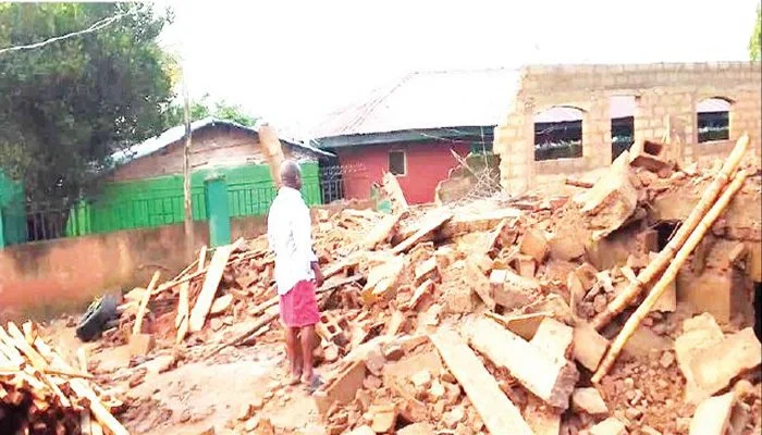 Woman dies in Osun building collapse
