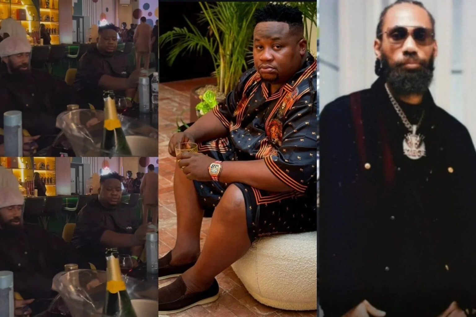 Cubana Chief Priest Praises Phyno for Driving His N800 Million Maybach to His Club (Video)