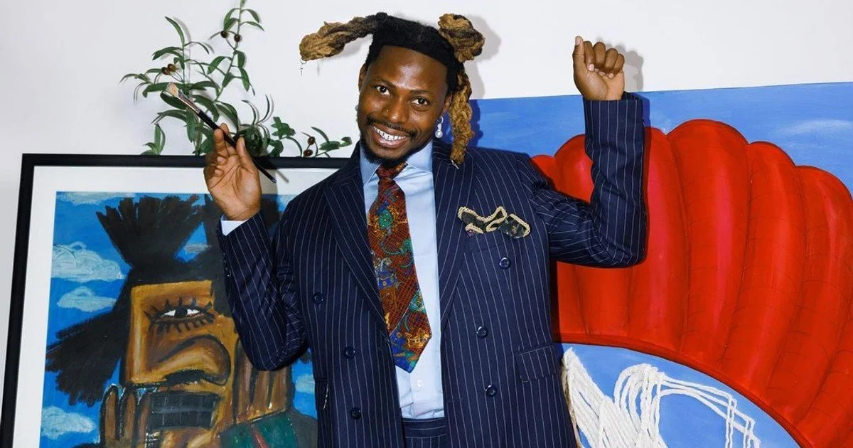 Asake gets BRIT Silver plaque for 'Work of Art'