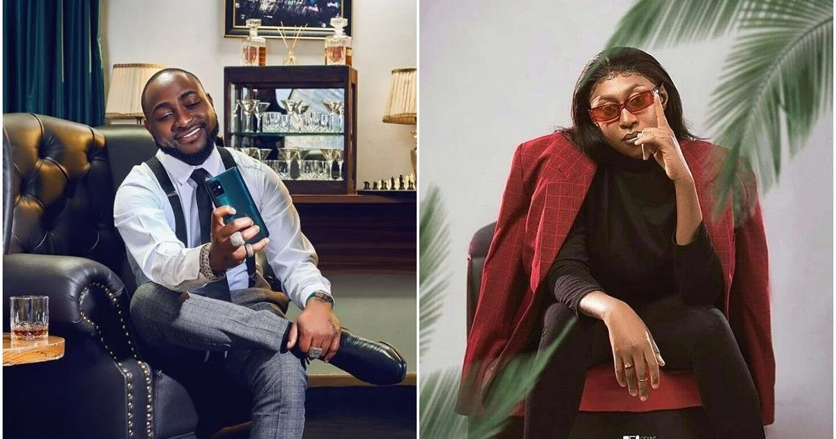 Cynthia Morgan calls Davido out over being 'annoying'