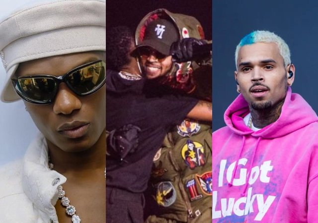 American musician Chris Brown claims, "Wizkid is my brother for life."