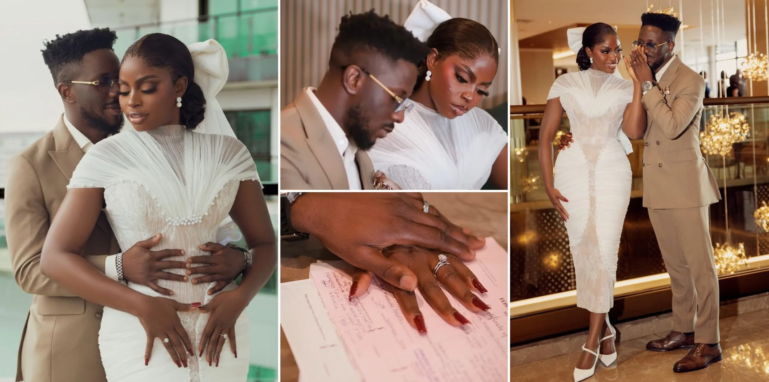 Gospel singer Peterson Okopi ties the knot with his lover 