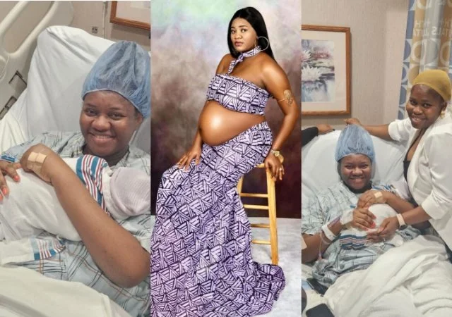 Nigerian Actress, Bukola Olatunji Welcomes Baby Girl Abroad
