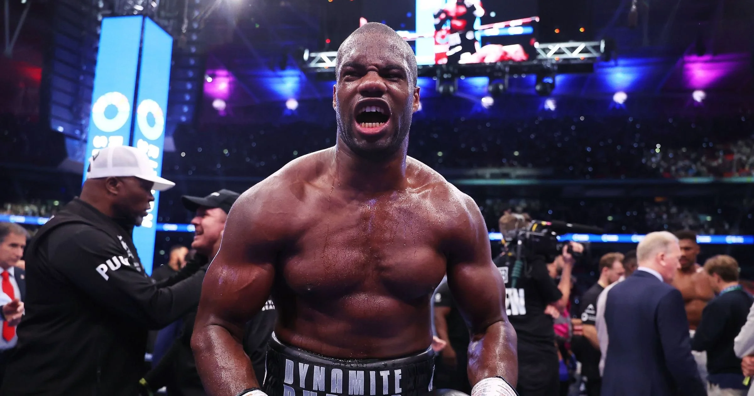 Anthony Joshua gets banned from boxing following a stunning knockout by Daniel Dubois.