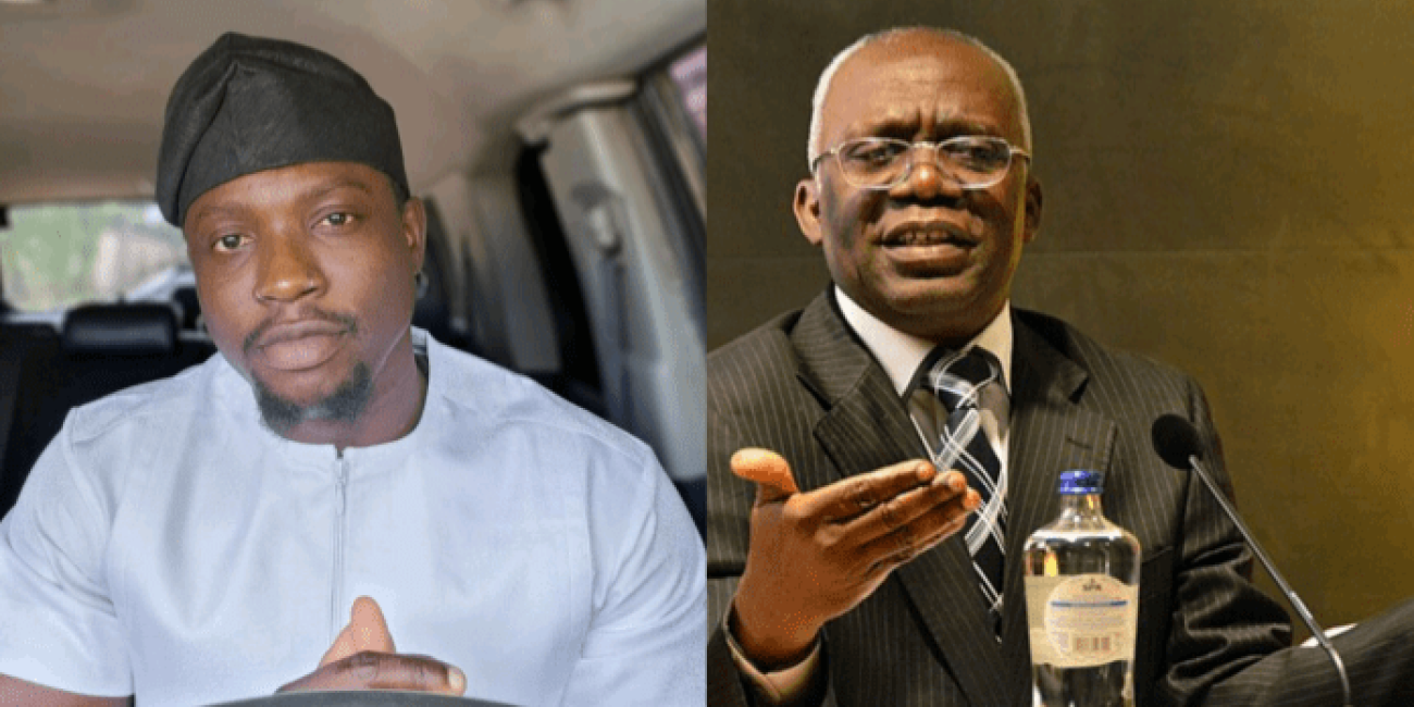 VeryDarkMan apologized to Falana for Bobrisky's bribery charges.