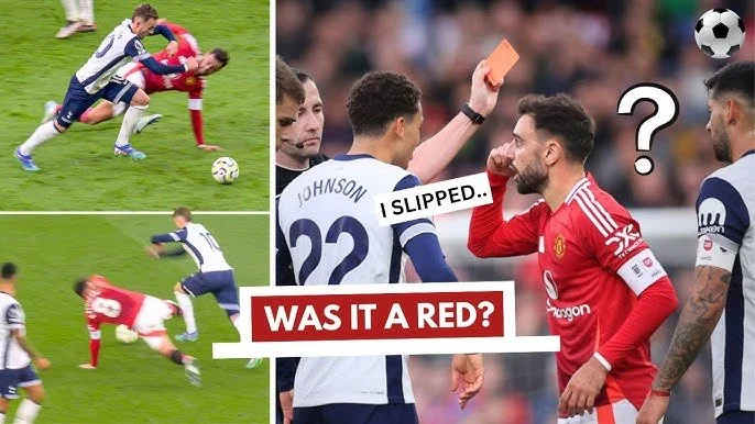 EPL: Manchester United win appeal over Bruno Fernandes' red card.