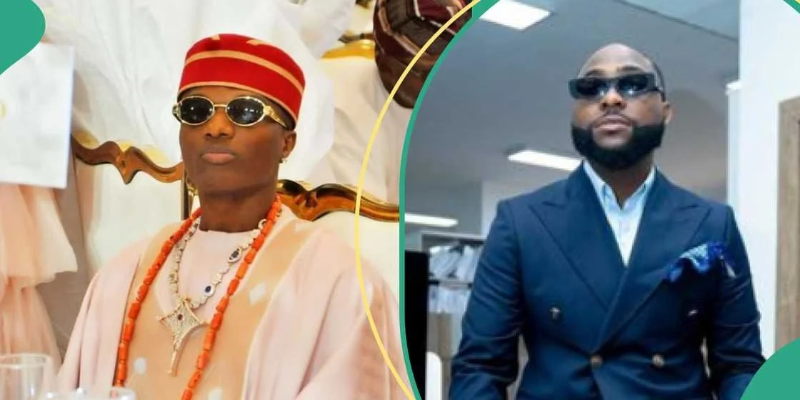 Davido lacks talent, according to Wizkid.