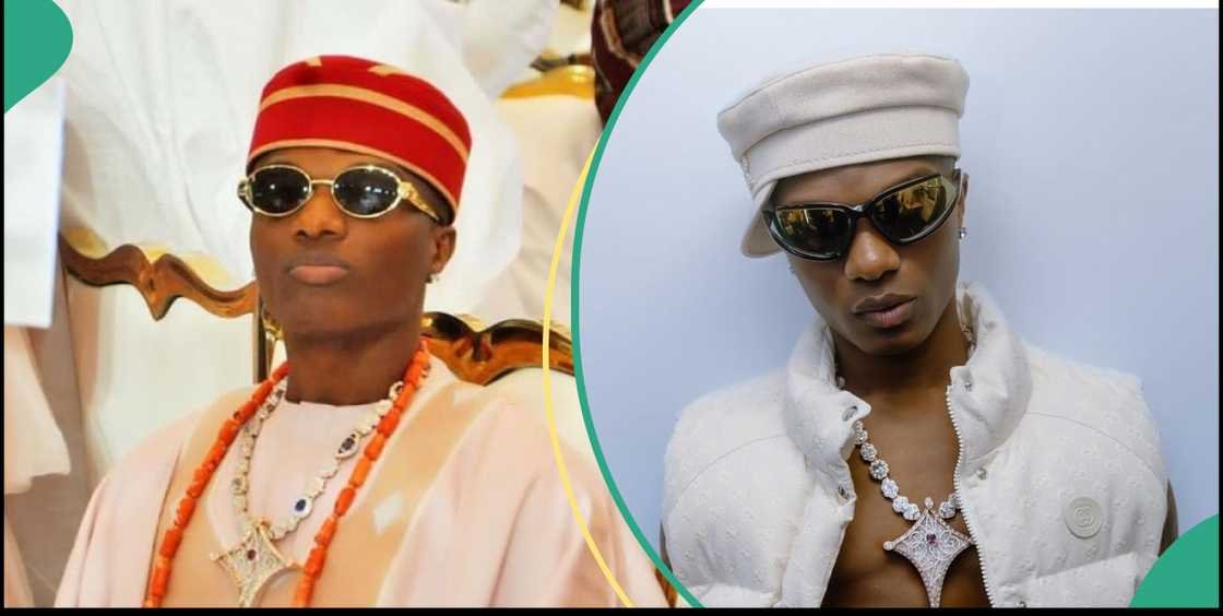'I am married,' Wizkid revealed.