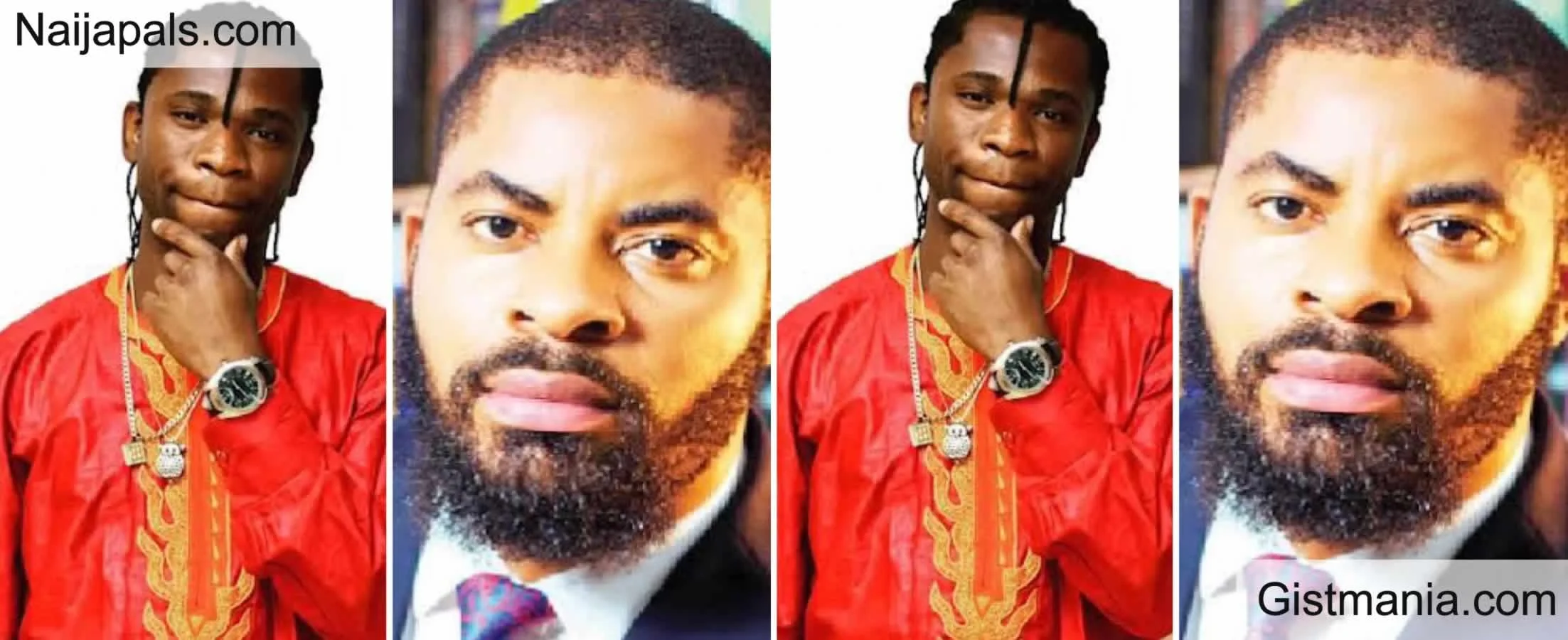   Deji Adeyanju confirms Speed Darlington's arrest by Burna Boy, saying, "We've located him in Abuja."