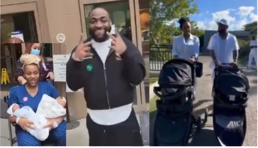 Davido celebrates the birthday of his twins.