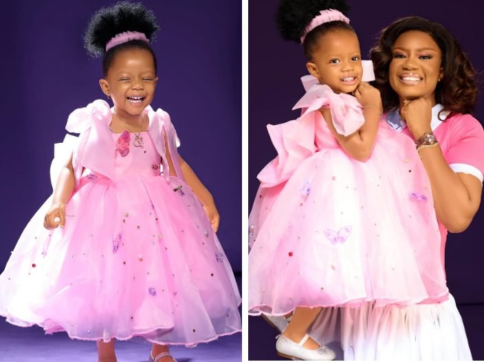 You will enjoy life to the fullest - Actress Seilat Adeyemo celebrates daughter as she turns two.