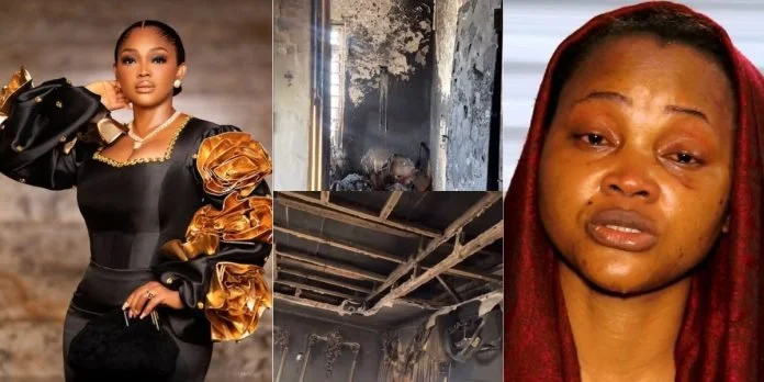 Mercy Aigbe Confirms Devastating Fire at Her Lagos Home, But Thanks God for No Loss of Life