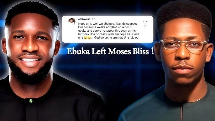 Moses Bliss Addresses Ebuka Songs' Departure from Spotlite Nation
