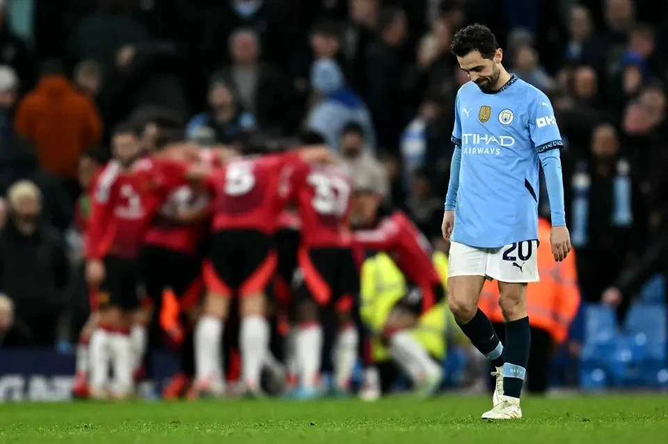 Bernardo Silva Slams Manchester City After Shocking Defeat to United
