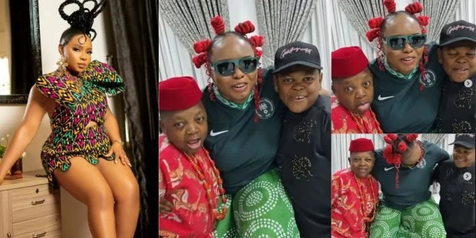 Yemi Alade Shares Heartwarming Moment with Nollywood Legends Aki and Pawpaw