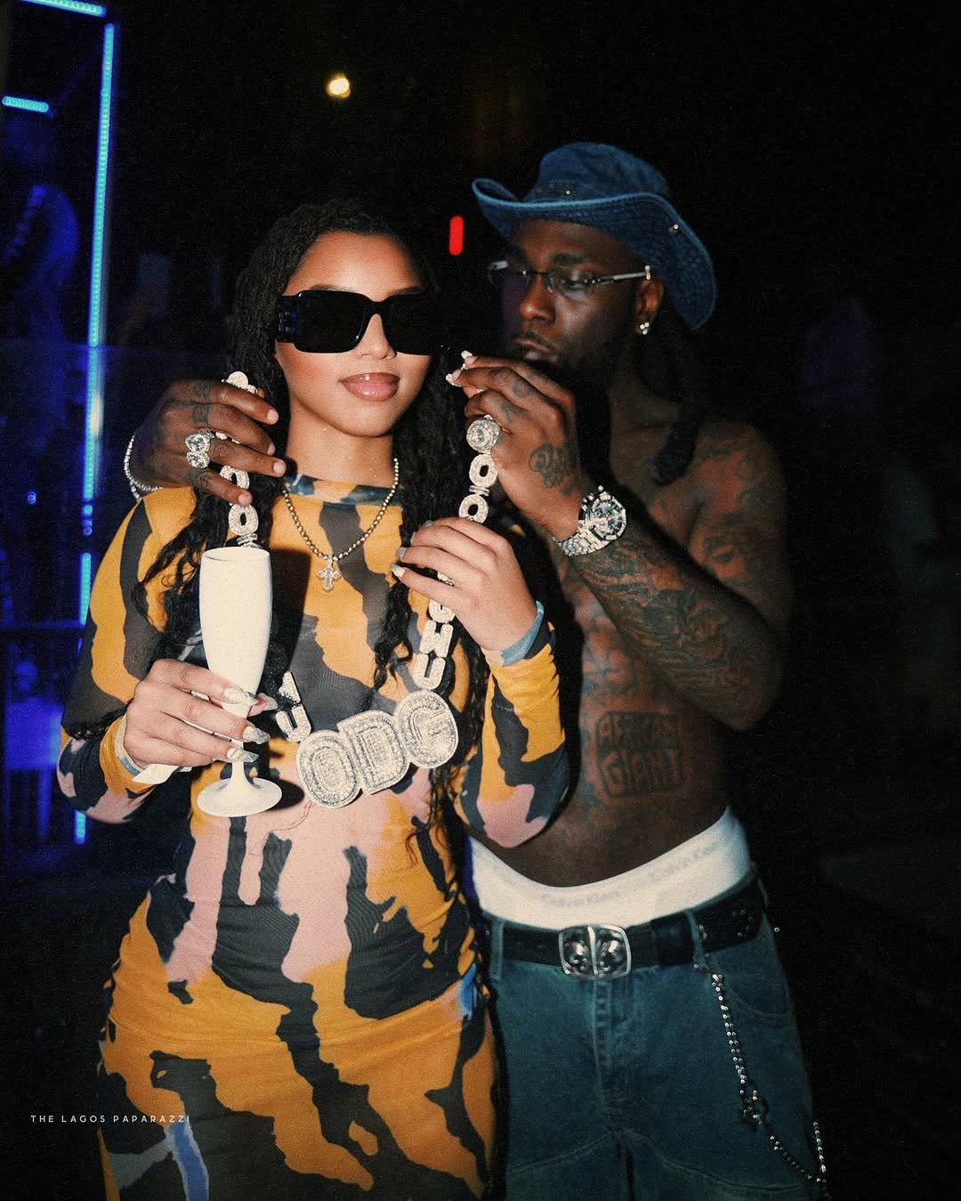 SPOTTED: Chlöe Bailey &amp; Burna Boy ‘Arm in Arm’ Enjoying Lagos Nightlife Together