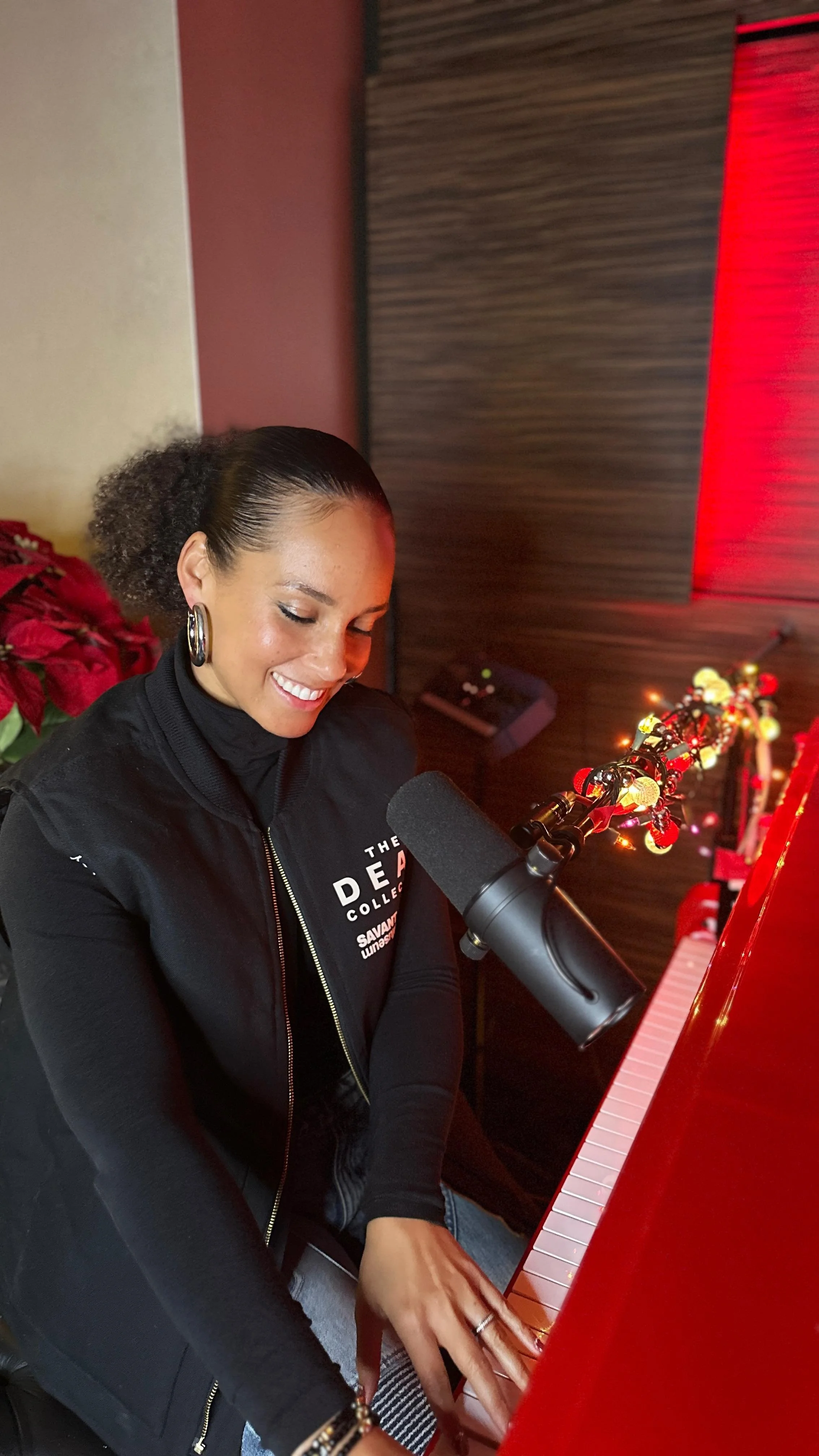 Alicia Keys Spreads Holiday Joy with Visualiser for “Happy Xmas (War Is Over)”