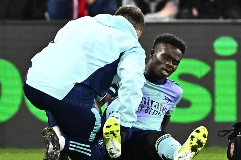 Arteta Provides Injury Update on Bukayo Saka After Arsenal’s Thrashing of Crystal Palace