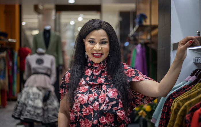 South Africa's Precious Moloi-Motsepe, champion of African fashion