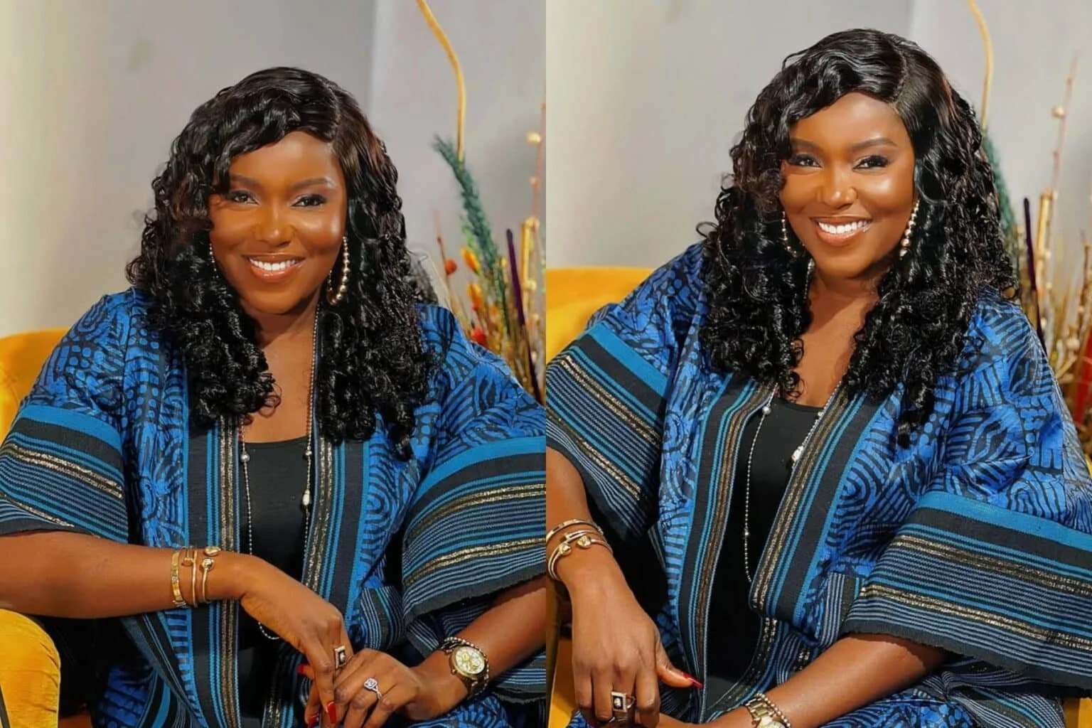Nollywood Star Biola Bayo Celebrates 43rd Birthday with Gratitude and Elegance