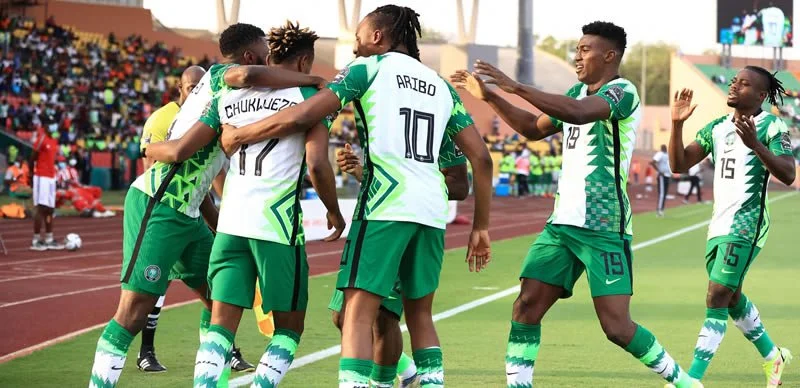 Home-Based Super Eagles Arrive in Uyo, Set for Decisive Clash Against Black Galaxies