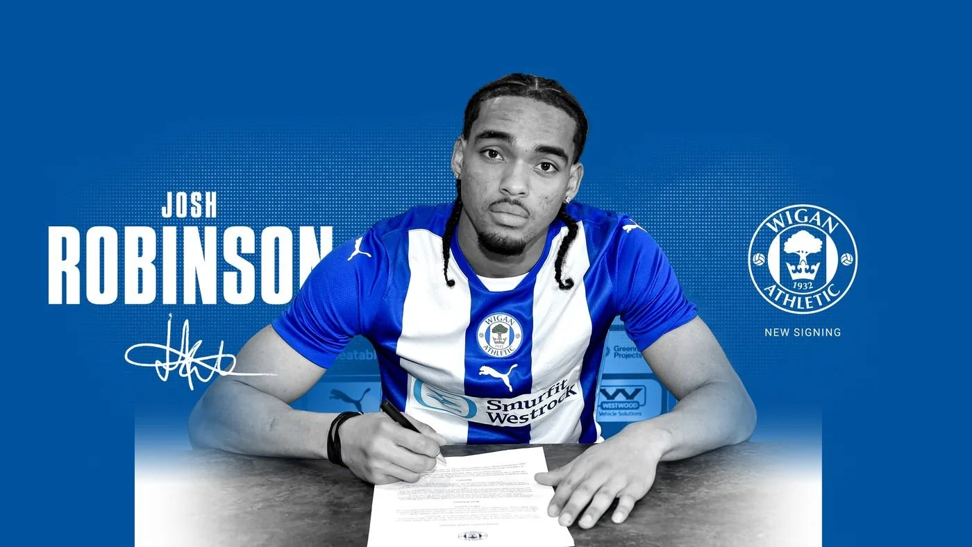 Arsenal Confirm Josh Robinson’s Permanent Move to Wigan Athletic